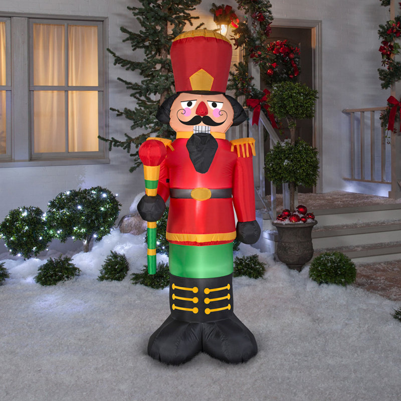 The Holiday Aisle Nutcracker Inflatable & Reviews Wayfair